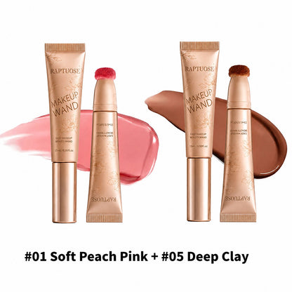 liquid blush & bronzer duo