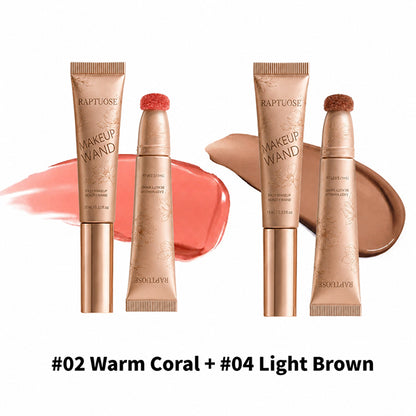 liquid blush & bronzer duo
