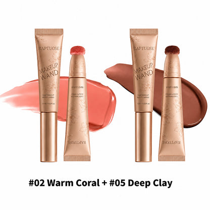 liquid blush & bronzer duo