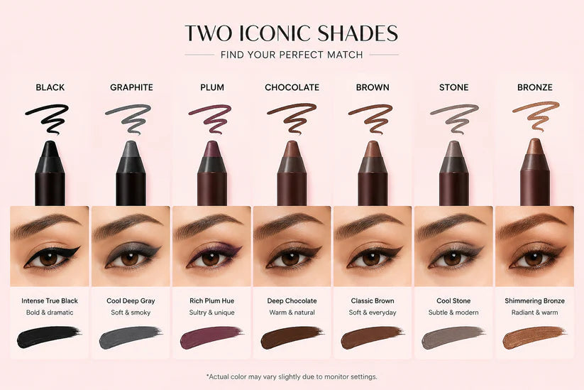 24HR Waterproof Eyeliner — Day to Night Wear