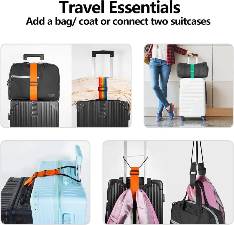 Multi Use Strong Adjustable Luggage Connector Straps